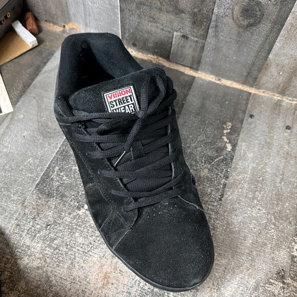 VTG VISION Street Wear Low Chunky Skate Sneakers - US Size 12 - Black - Picture 9 of 14